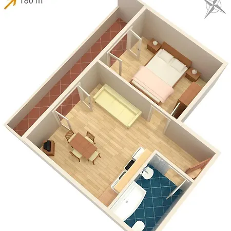 By The Sea Pag - 532 Apartman
